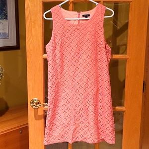 Light pink lace dress